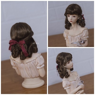 即納品(ウィッグ)U-4135【B.T】 1/3(頭囲20~22.5cm)用ウィッグ