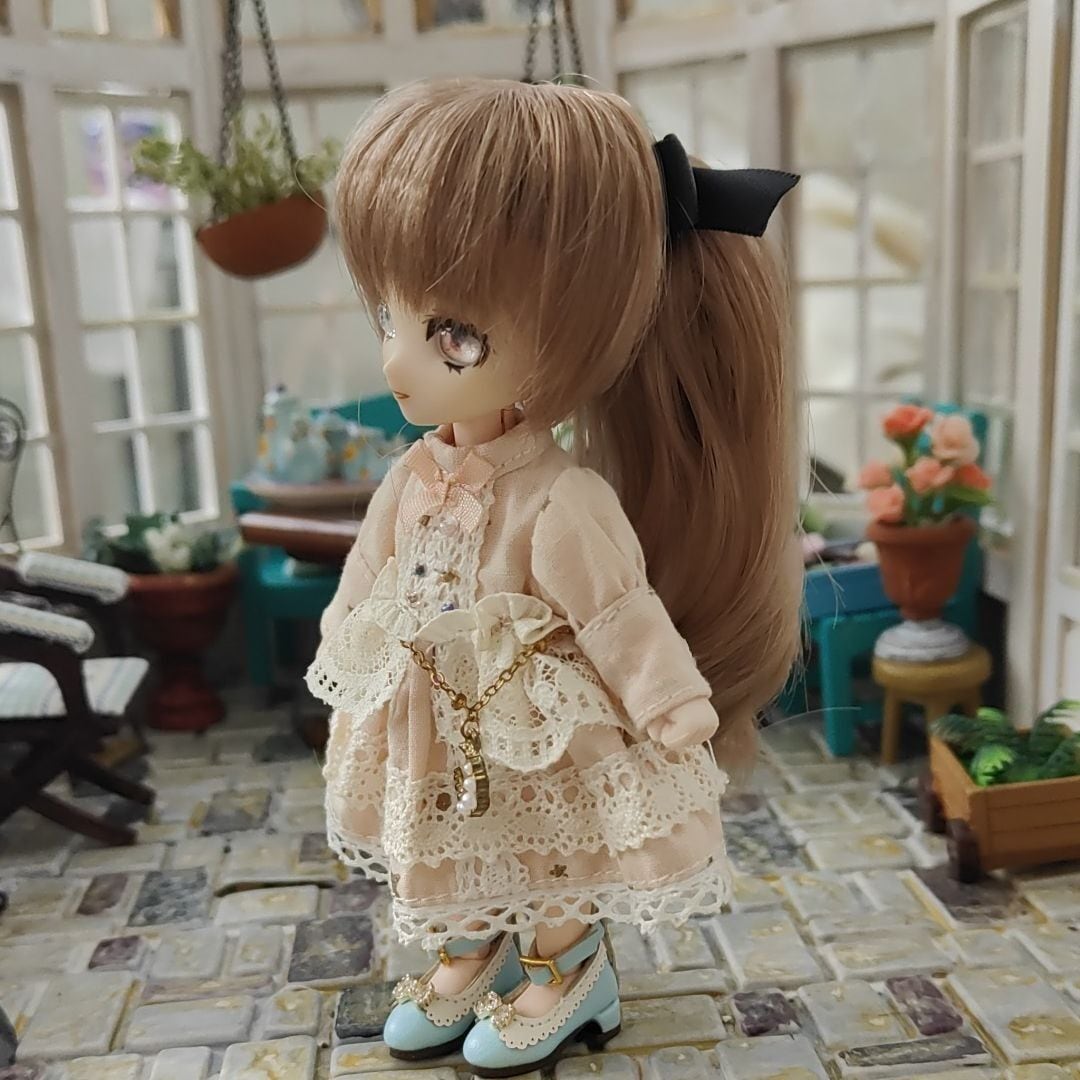 U-1291【sen】オビツ11用ウィッグ（12.5cm）