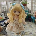U-1294【sen】オビツ11用ウィッグ(4〜4.5インチ)