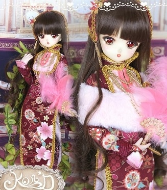 AF9764【Kon】1/4★MDD（S/M/L）用洋服7点セット