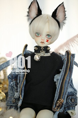 即納品(ウィッグ)U-3944（ブラウン）　1/3  (頭囲21~22.5cm)サイズ