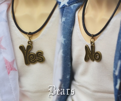 KM1547【Bears】1/3SD13/SD17ド-ル兼用ネックレス