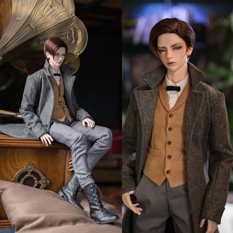 AF9923【KAMI ZONE】1/3SD17，７０ｃｍ以上ド－ル用洋服5点セット