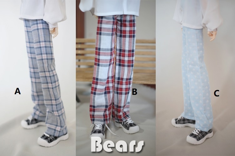 AF9937【Bears】1/3MSD,SD, 1/3,  70cm ド-ル用ズボン