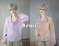 AF9939【Bears】MSD,SD, 1/3, 70cm ド-ル用シャツ