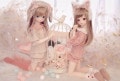 AF9943【Bears】MSD,MDD ド-ル用洋服2点セット