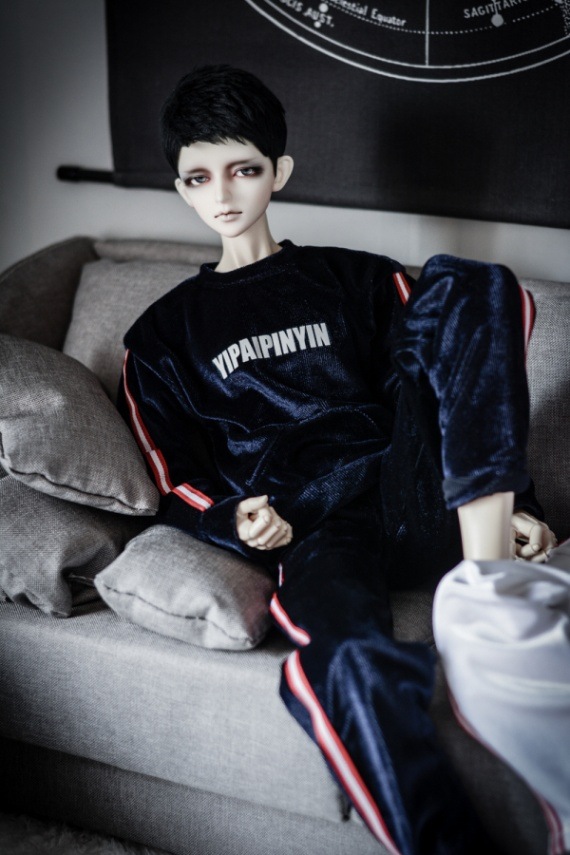 AF9981【Bears】1/4MSD, SD女，1/3,  70cm ド-ル用洋服2点セット