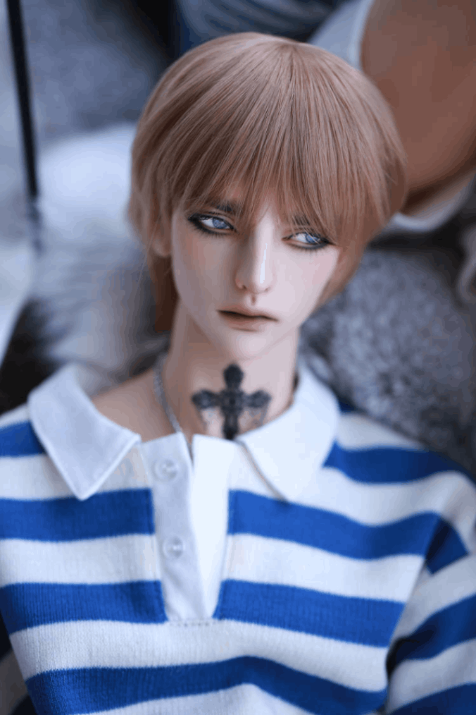 U-4182【P.K】1/3ド－ル用(頭囲21~23cm)用ウィッグ | ◇ドールウィッグ