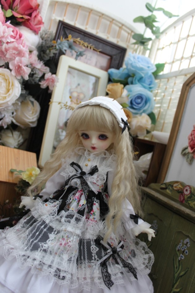 AF10015【Xmya】1/3Blythe,SD/DD,MSD,幼SD洋服2点セット