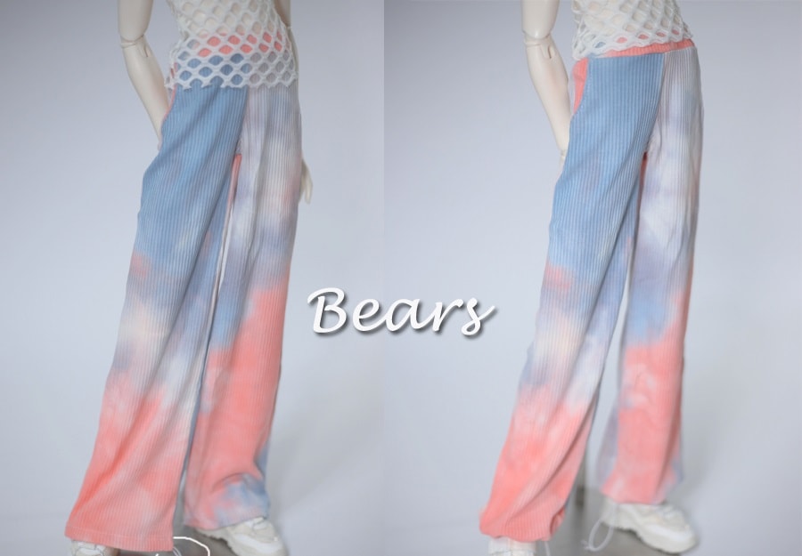 AF10019【Bears】1/4MSD, 1/3,  70cm，ID75, LOONG SOUL73ド-ル用ズボン