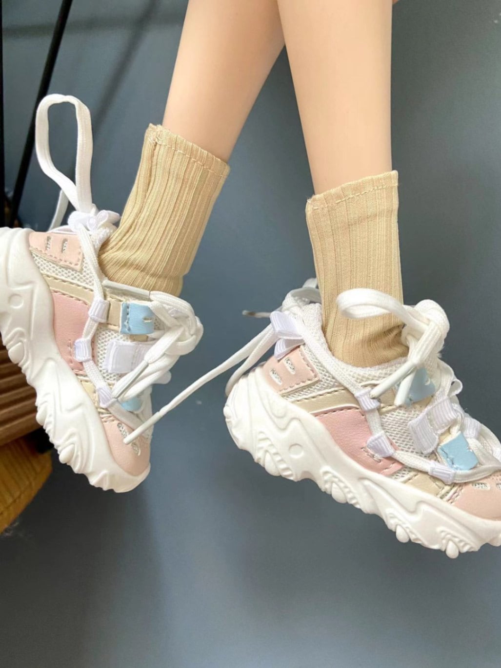 KM1614【u.u.z】1/3★SD,DD/SD13女用ソックス