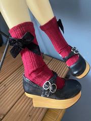 KM1617【u.u.z】1/3★MSD,SD,DD/SD13女用ソックス