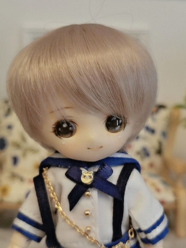 即納品U-1228【sen】オビツ11用ウィッグ（11.5cm）