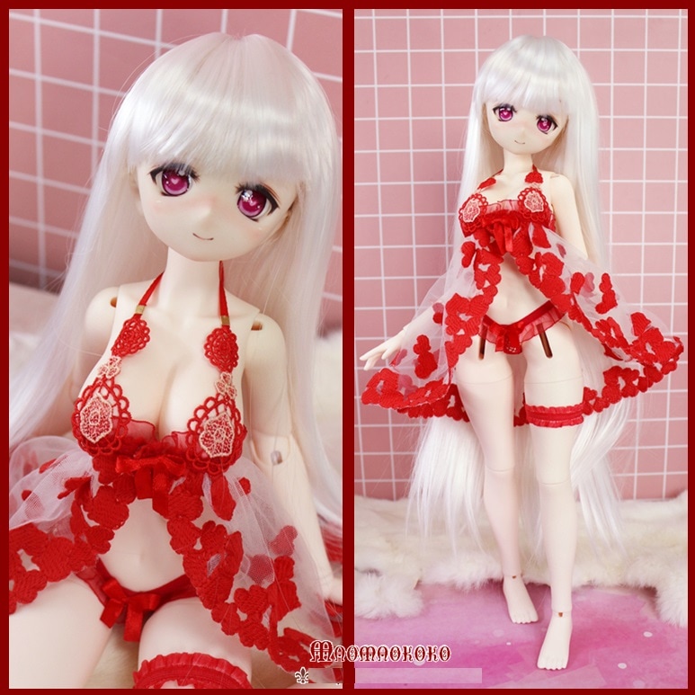 KM1653【MOMO】1/3MSD/MDD,SD/DD用ベビードール3点セット