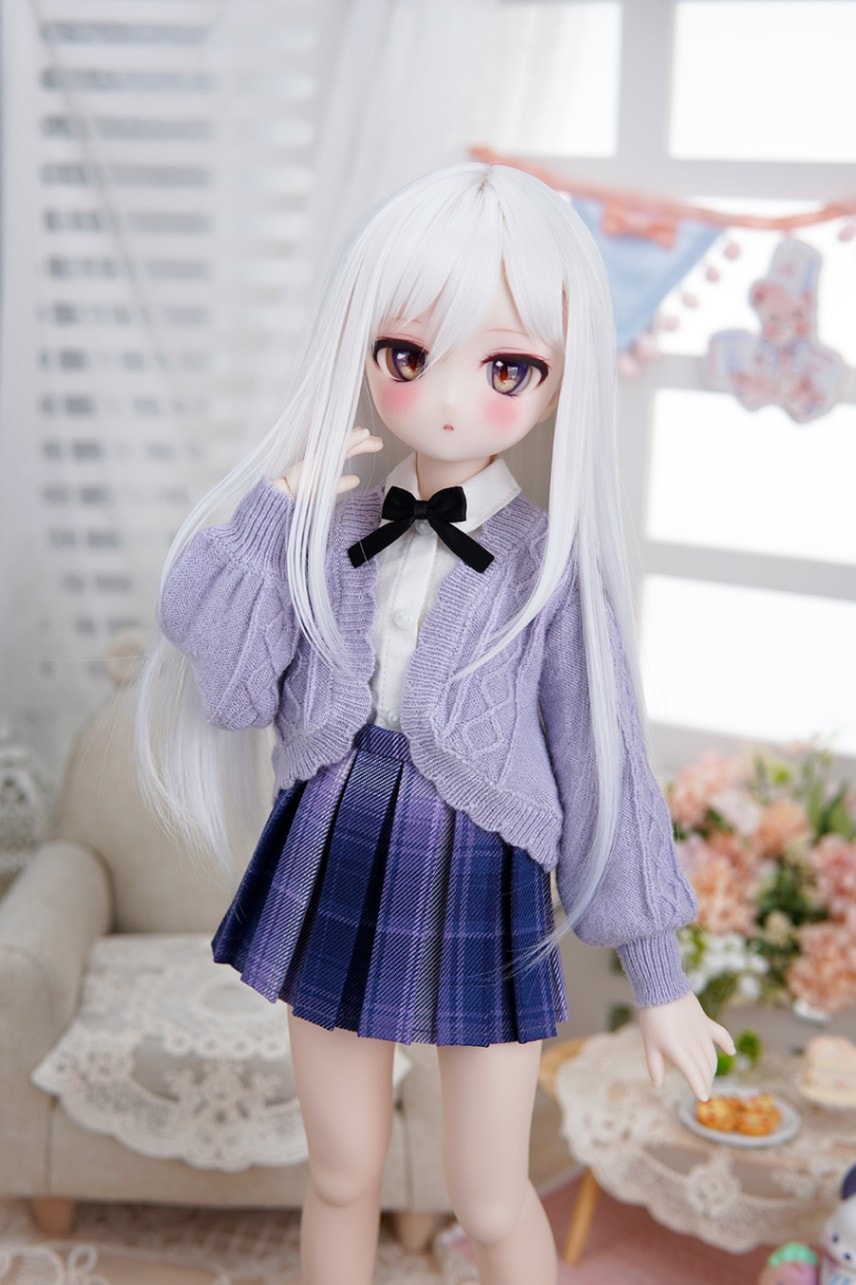 AF10132【SALA】1/4★MSD、MDD用カーディガン