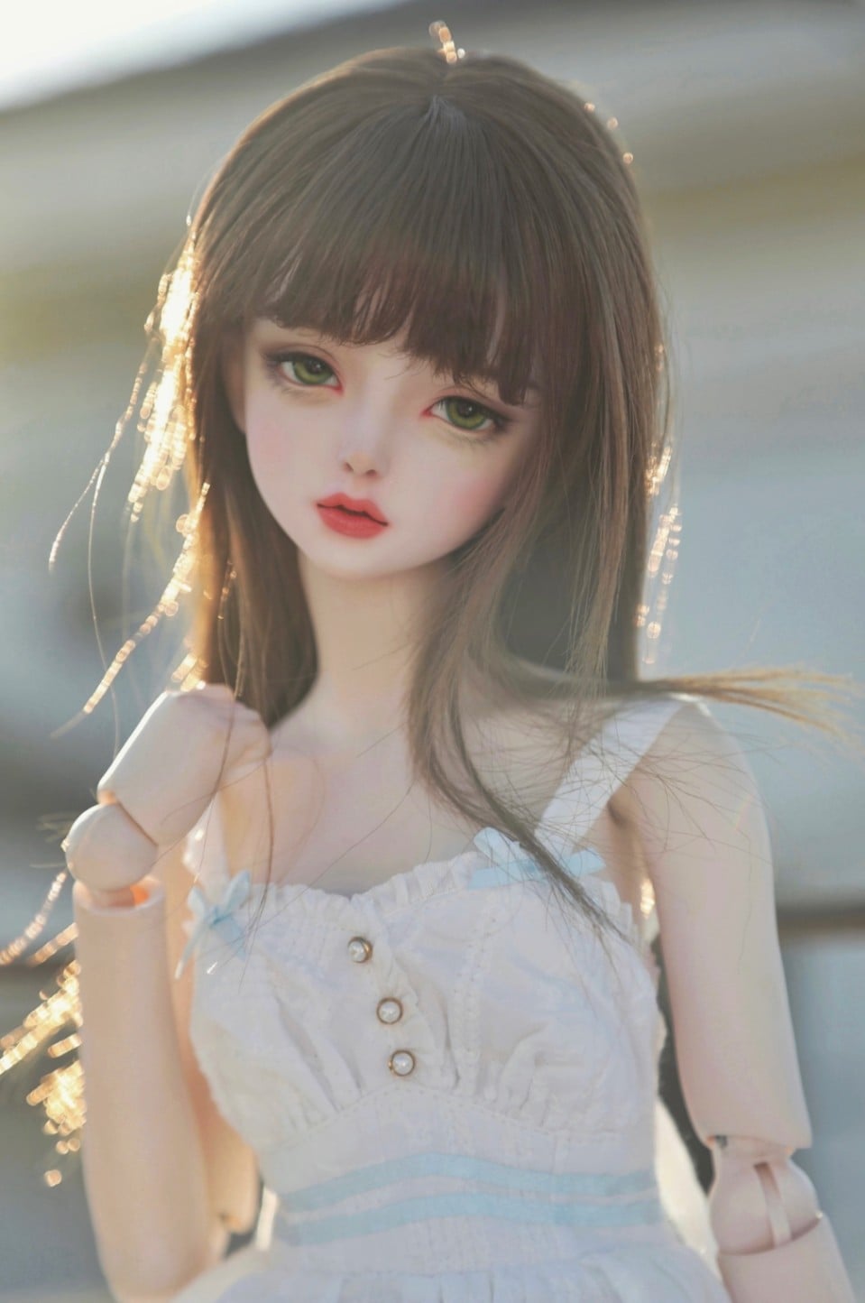 U-4224【D.C.D】1/3MSD,SD/DD(頭囲18.5~24cm)用ウィッグ