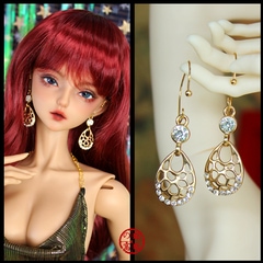 KM1678【MOMO】1/3,1/4用イヤリング