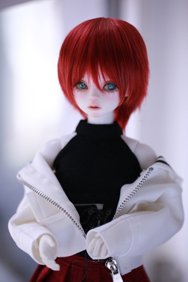 U-4245【P.K】1/4ド－ル用(頭囲17~19.5cm)用ウィッグ