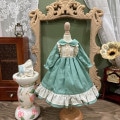 AF10221【Xmya】Blythe,SD/DD,MSD,幼SD洋服2点セット|ドレス|◆ドール洋服（種類別）