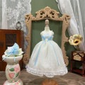 AF10229【Xmya】Blythe,SD/DD,MSD,幼SD洋服2点セット|ドレス|◆ドール洋服（種類別）