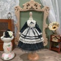 AF10244【Xmya】Blythe,SD/DD,MSD,幼SD洋服2点セット|ドレス|◆ドール洋服（種類別）