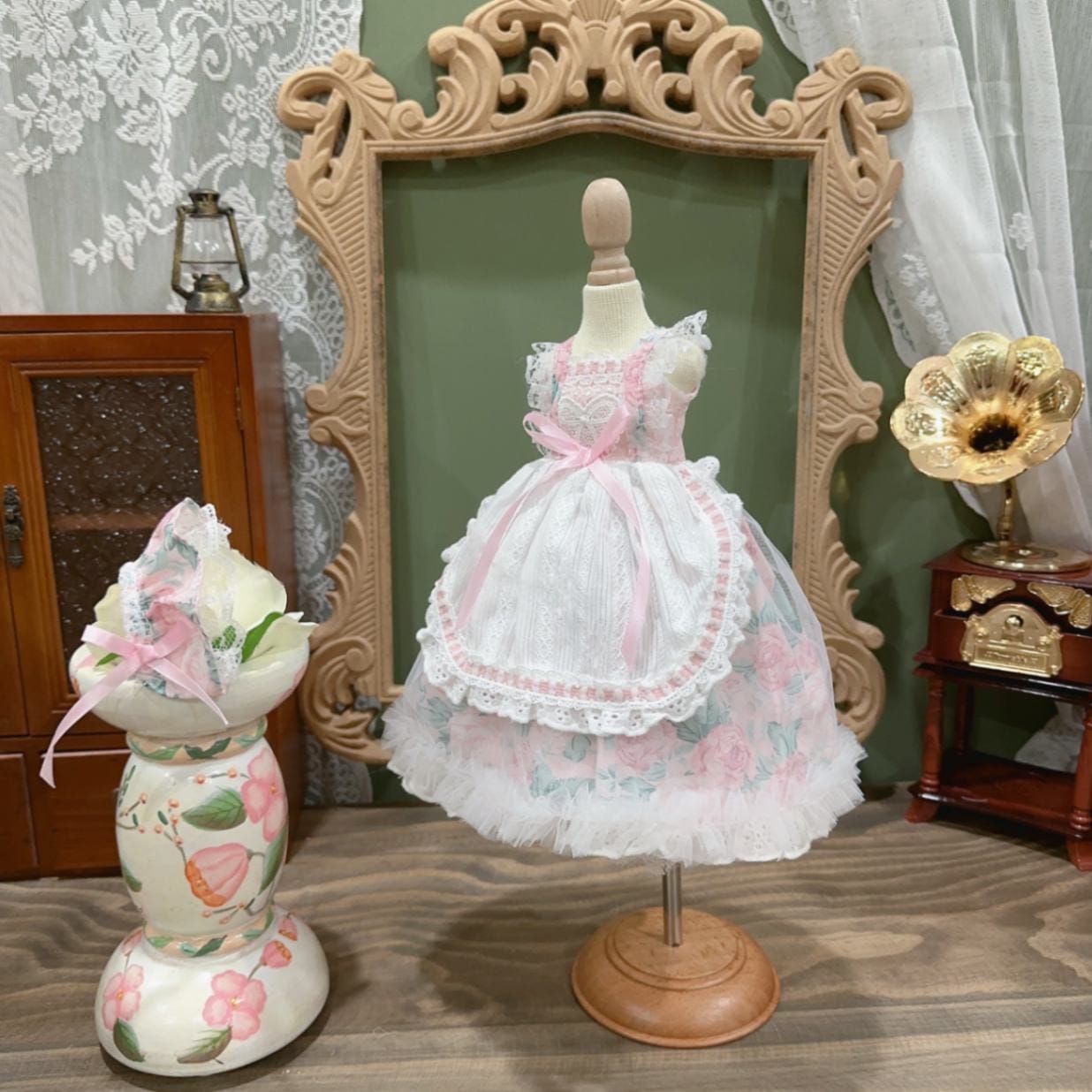 AF10248【Xmya】1/3Blythe,SD/DD,MSD,幼SD洋服2点セット