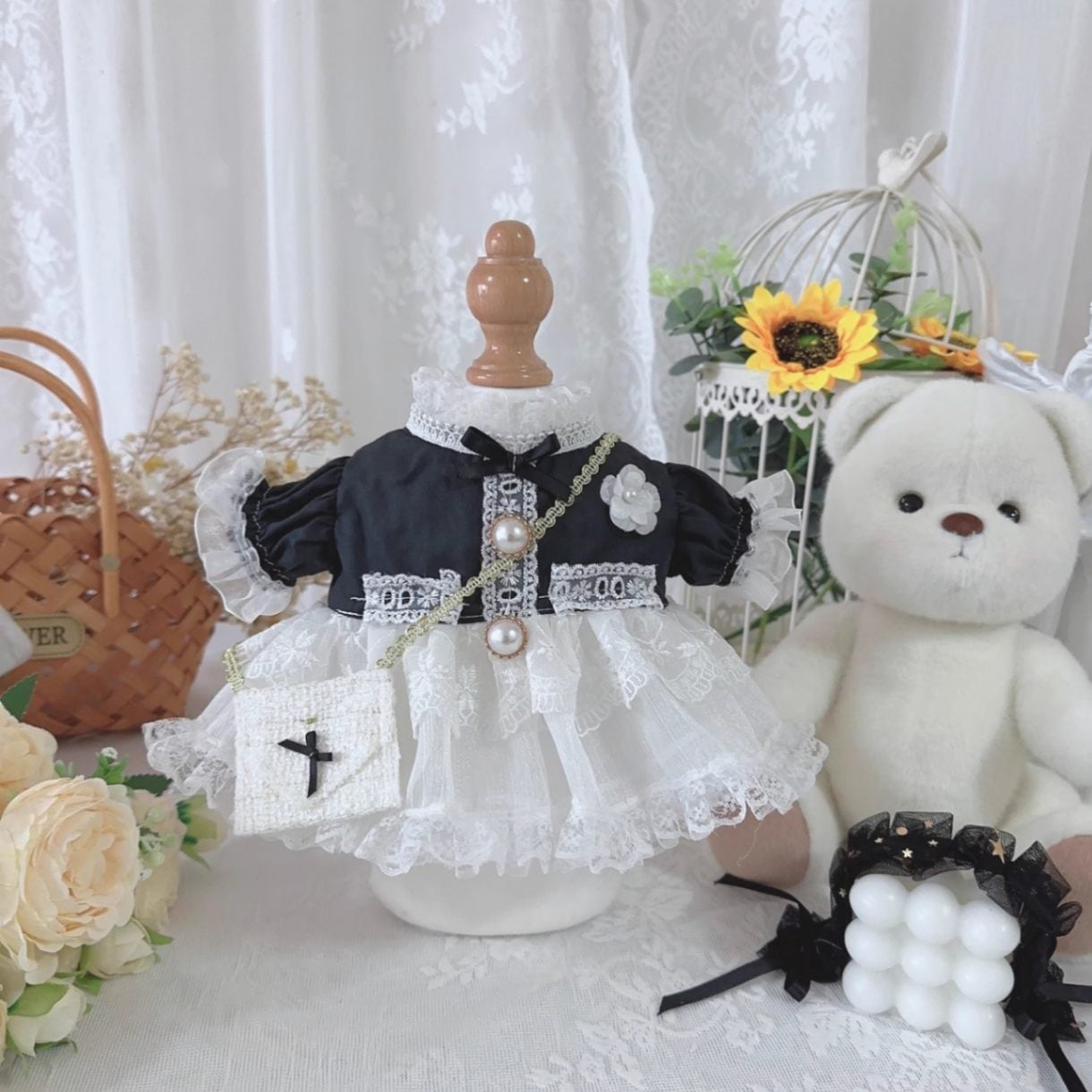 mhy0063【SENDOLL】ぬいぐるみ人形用洋服2点セット