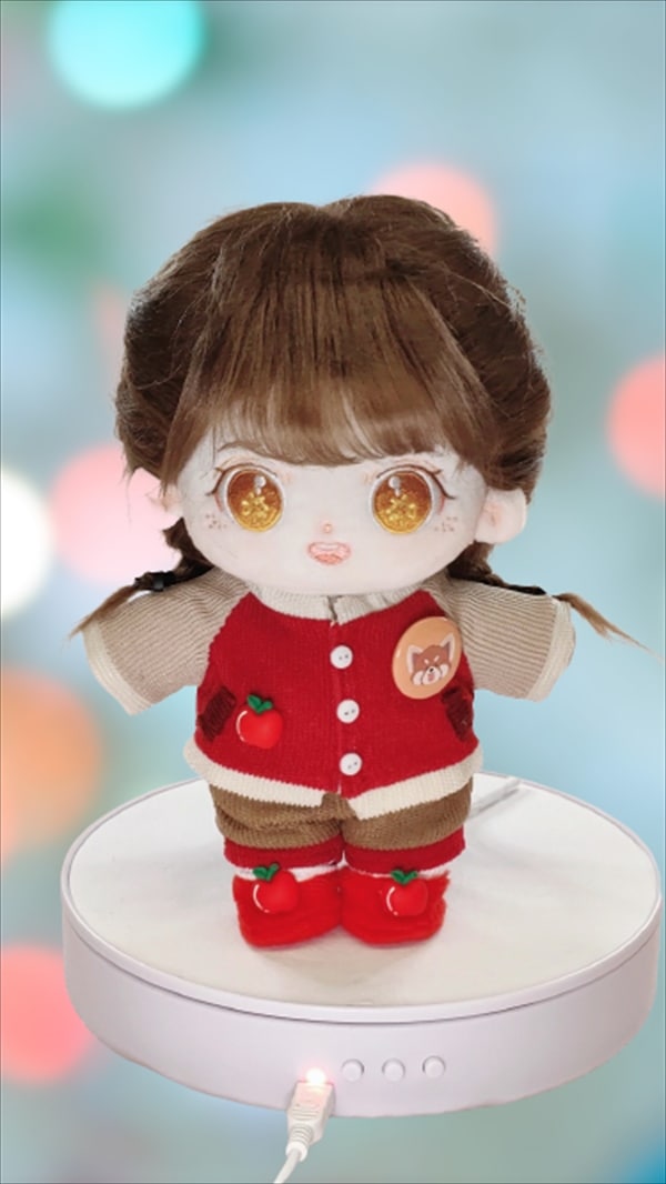 mhw0016【SENDOLL】20cmぬいぐるみ人形フルセット