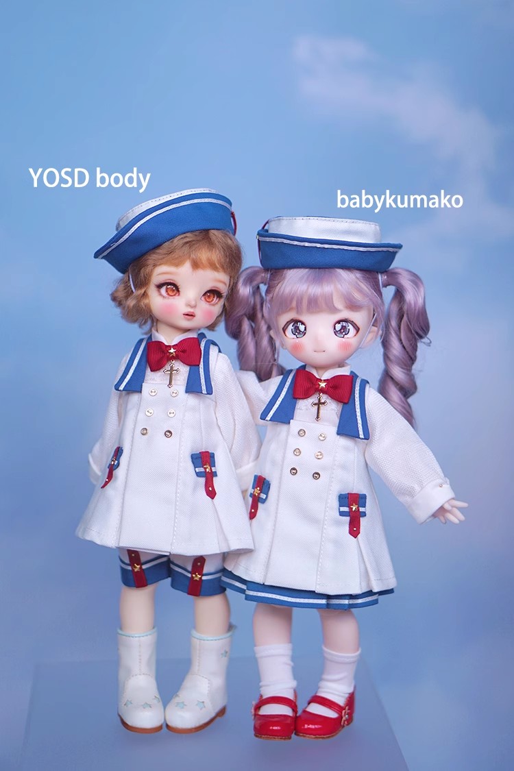 AF10262【bluebban】幼SD用洋服6点セット