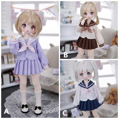 AF10268【SALA】1/4★MSD、MDD用洋服3点セット（限定）