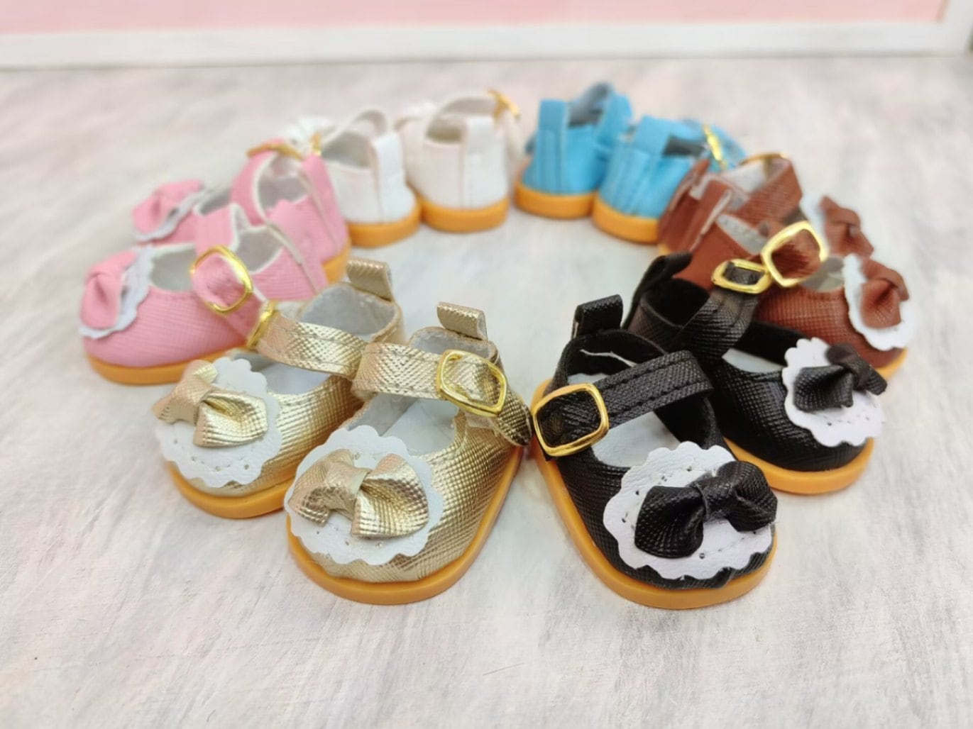 mhx0001【SENDOLL】20cmぬいぐるみ人形用靴