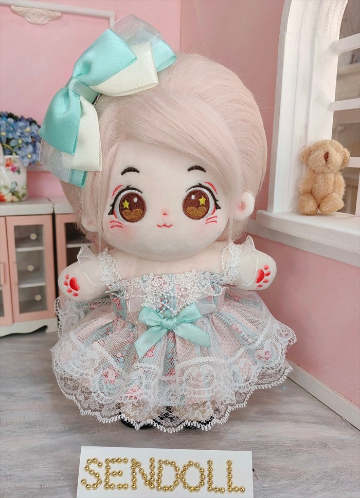 mhw0048【SENDOLL】20cmぬいぐるみ人形フルセット