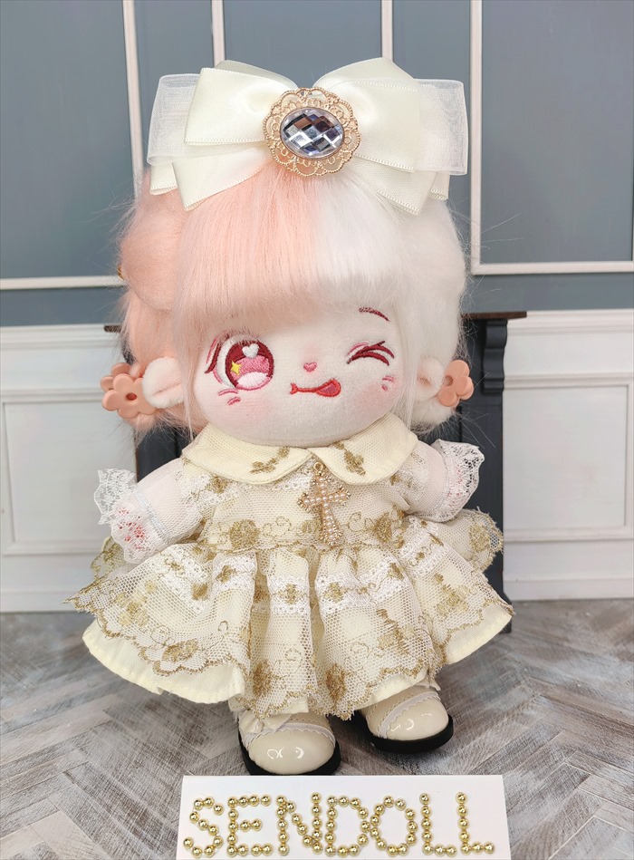 mhw0053【SENDOLL】20cmぬいぐるみ人形フルセット