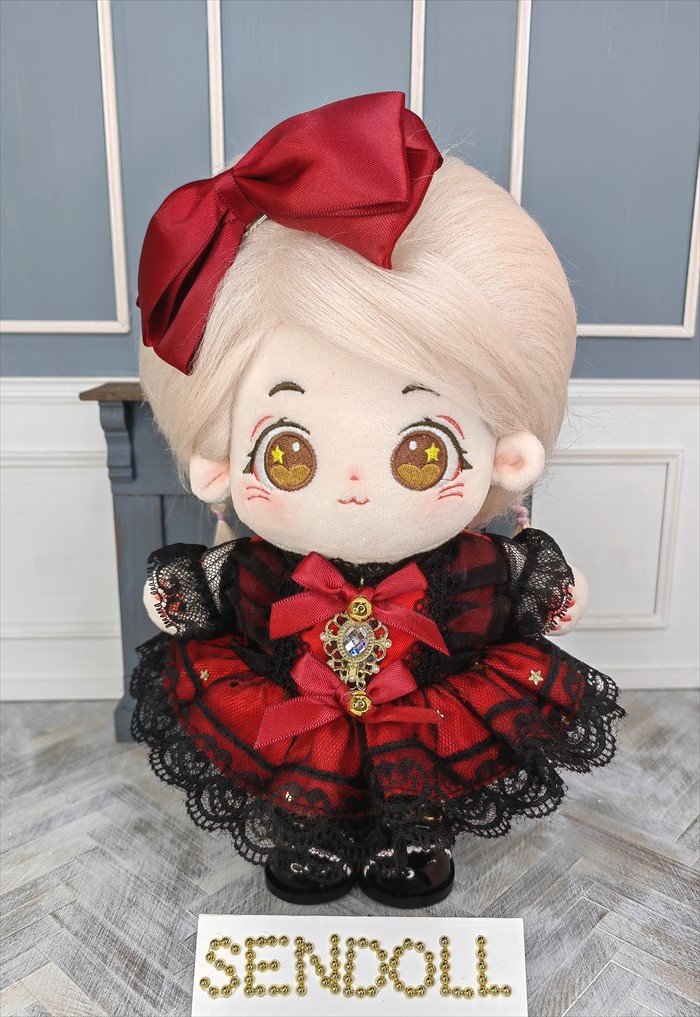 mhw0054【SENDOLL】20cmぬいぐるみ人形フルセット