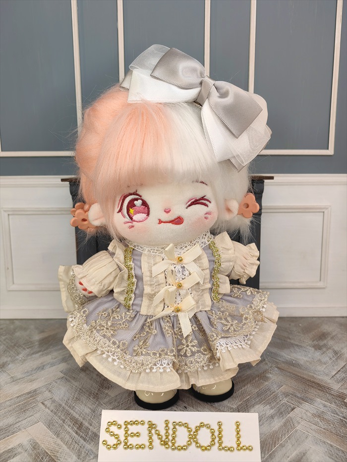 mhw0056【SENDOLL】20cmぬいぐるみ人形フルセット