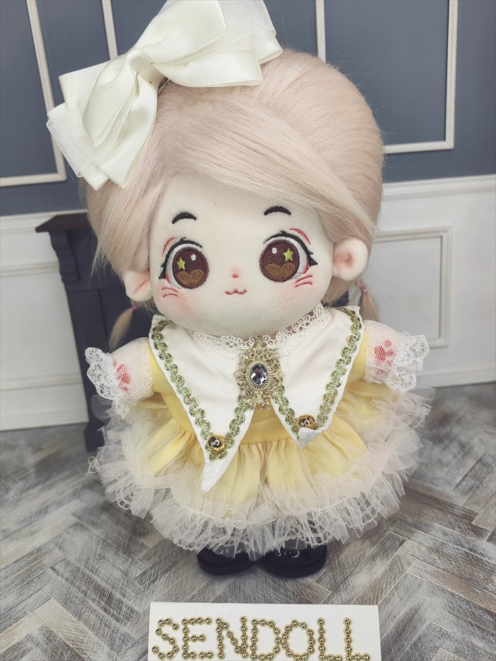 mhw0058【SENDOLL】20cmぬいぐるみ人形フルセット