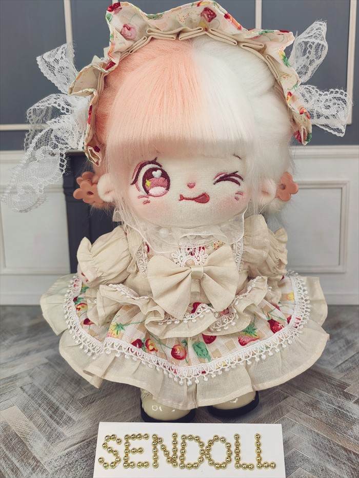 mhw0063【SENDOLL】20cmぬいぐるみ人形フルセット