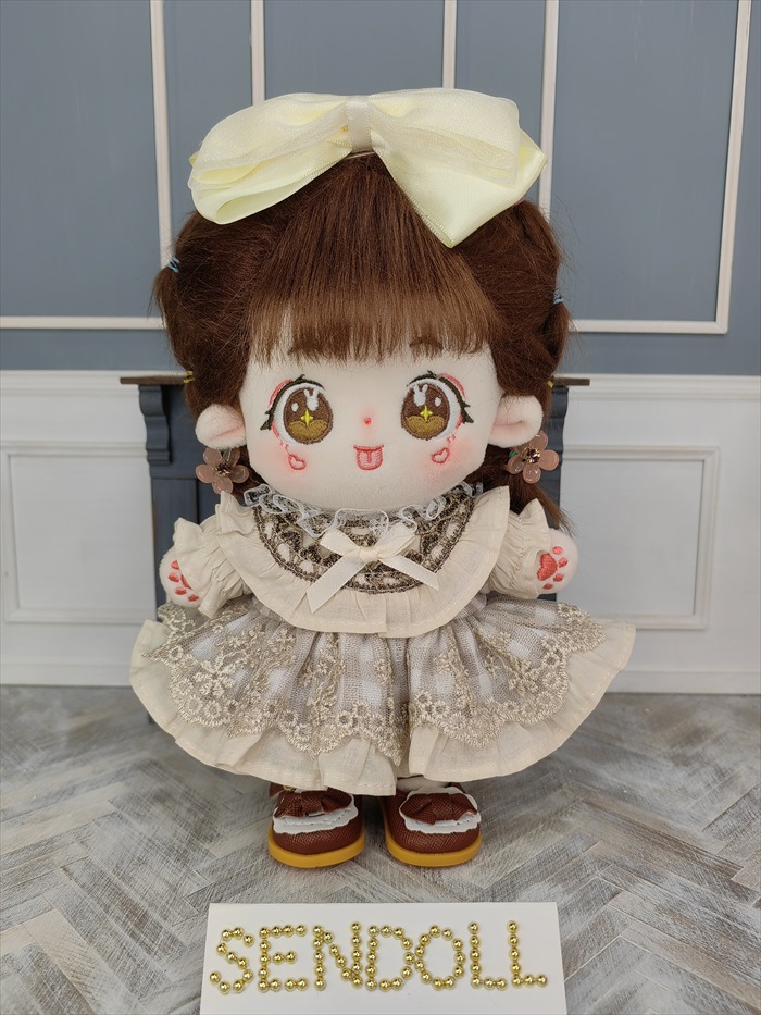 mhw0065【SENDOLL】20cmぬいぐるみ人形フルセット