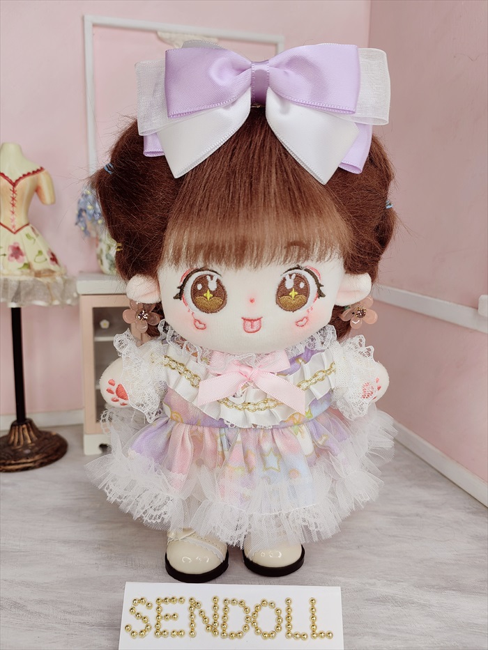 mhw0073【SENDOLL】20cmぬいぐるみ人形フルセット