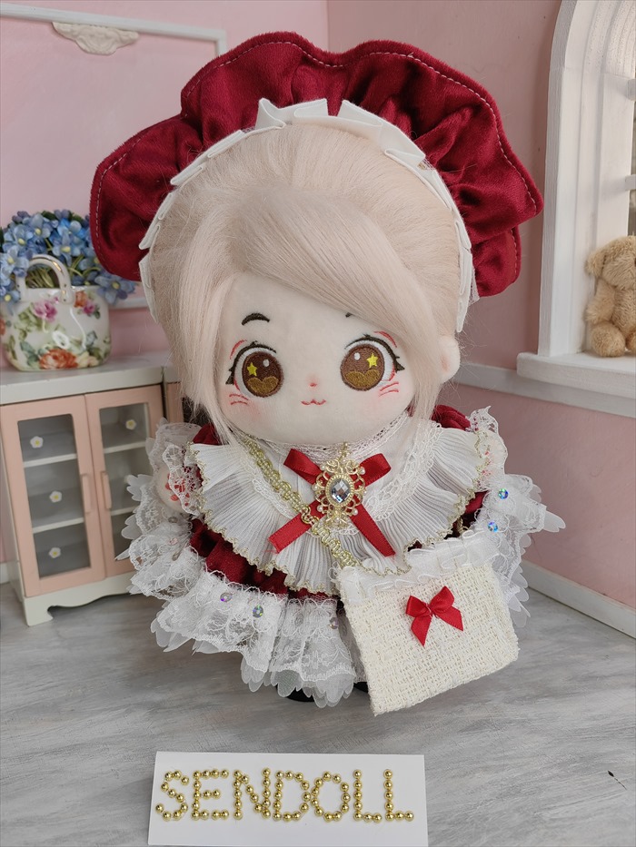 mhw0074【SENDOLL】20cmぬいぐるみ人形フルセット