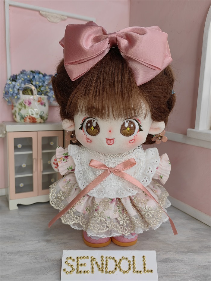 mhw0077【SENDOLL】20cmぬいぐるみ人形フルセット