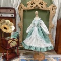 AF10274【Xmya】Blythe,SD/DD,MSD,幼SD洋服2点セット|ドレス|◆ドール洋服（種類別）