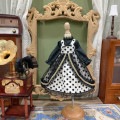 AF10280【Xmya】Blythe,SD/DD,MSD,幼SD洋服2点セット|ドレス|◆ドール洋服（種類別）