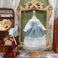AF10288【Xmya】Blythe,SD/DD,MSD,幼SD洋服2点セット|ドレス|◆ドール洋服（種類別）