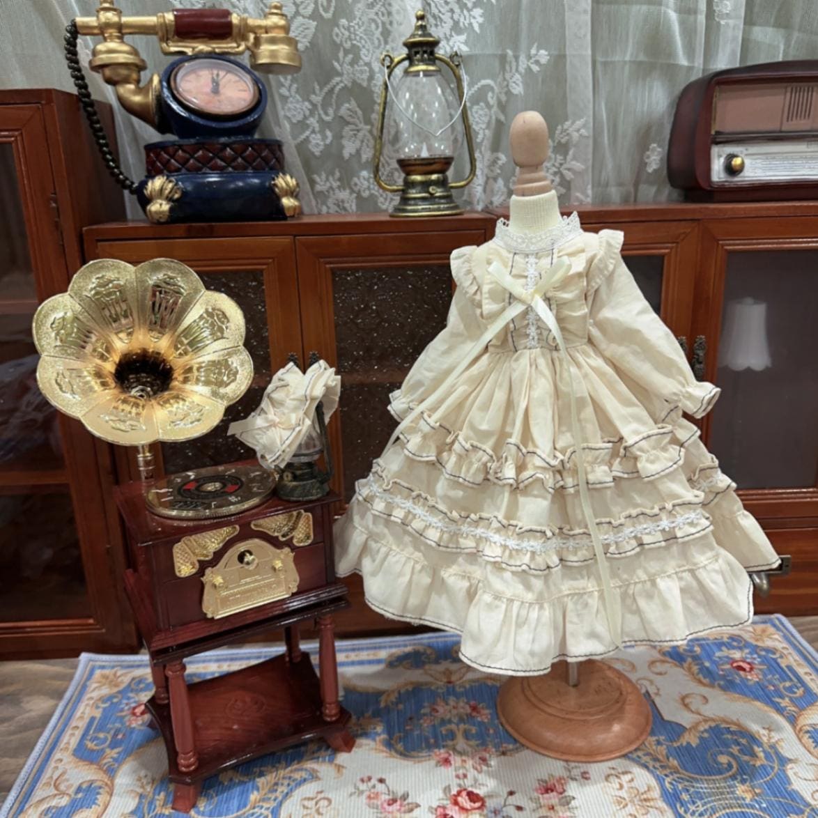 AF10299【Xmya】1/3Blythe,SD/DD,MSD,幼SD洋服2点セット