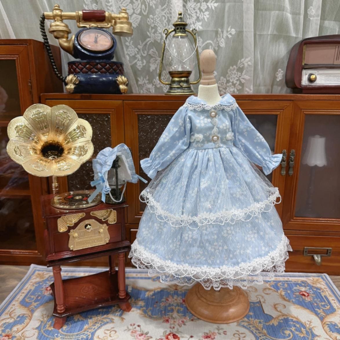 AF10301【Xmya】1/3Blythe,SD/DD,MSD,幼SD洋服2点セット