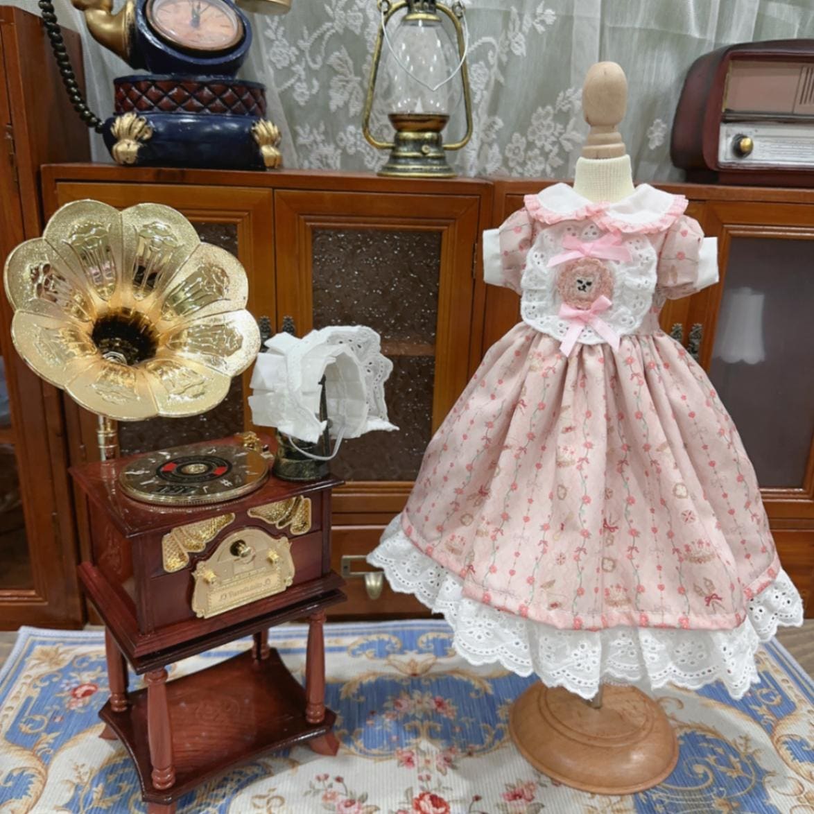 AF10306【Xmya】1/3Blythe,SD/DD,MSD,幼SD洋服2点セット