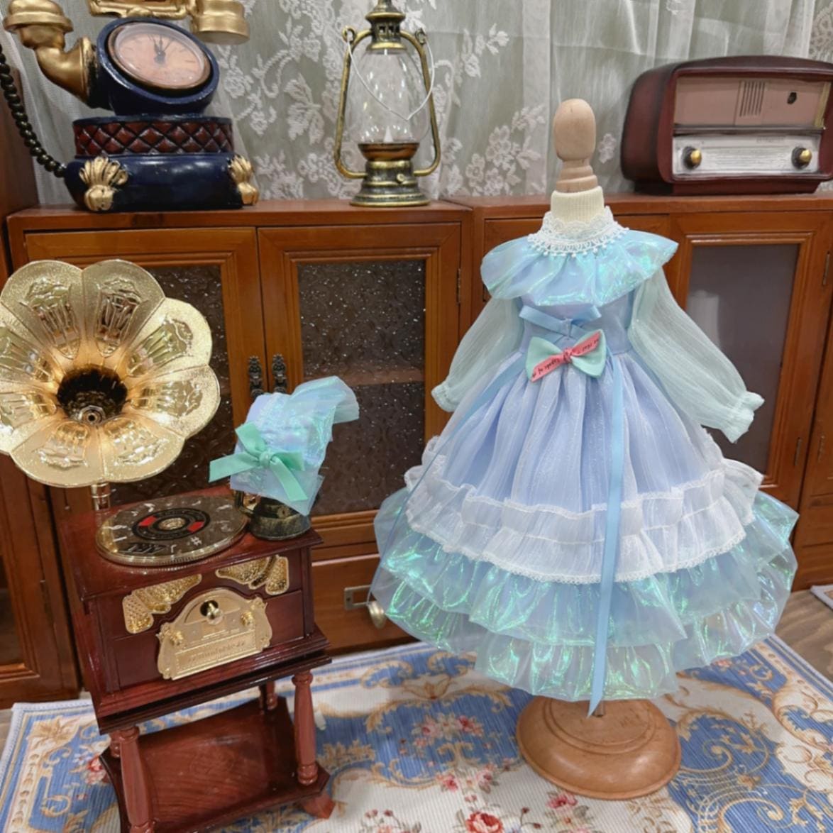 AF10307【Xmya】1/3Blythe,SD/DD,MSD,幼SD洋服2点セット