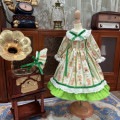 AF10317【Xmya】Blythe,SD/DD,MSD,幼SD洋服2点セット|ドレス|◆ドール洋服（種類別）