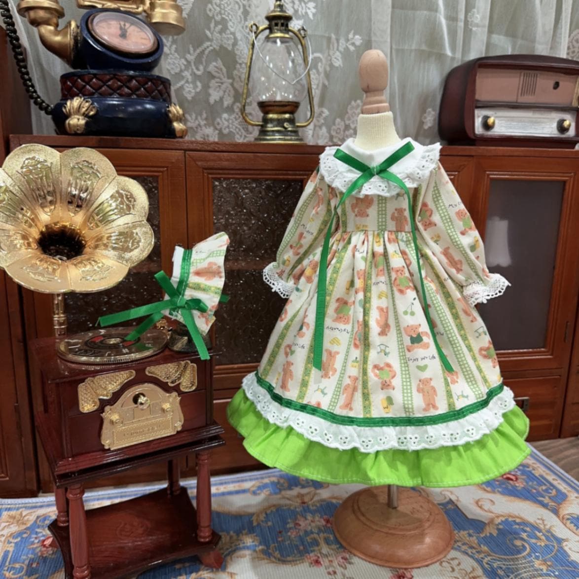 AF10317【Xmya】1/3Blythe,SD/DD,MSD,幼SD洋服2点セット